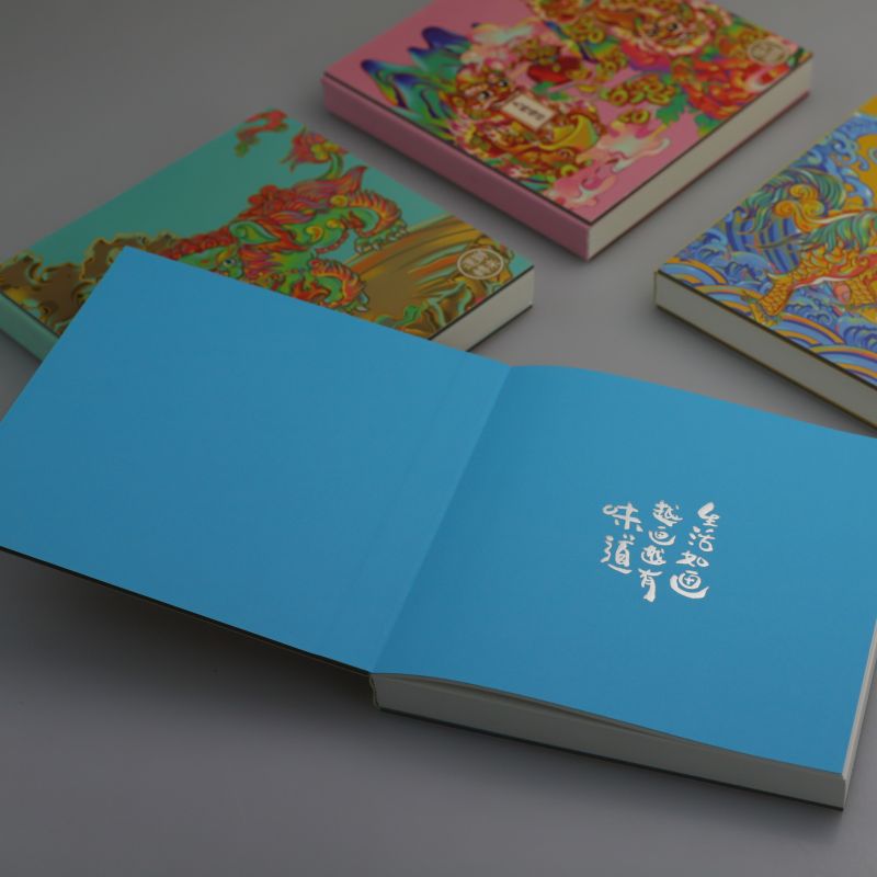 China Spine Naked Bound Notebook Supplier Manufacturer Factory