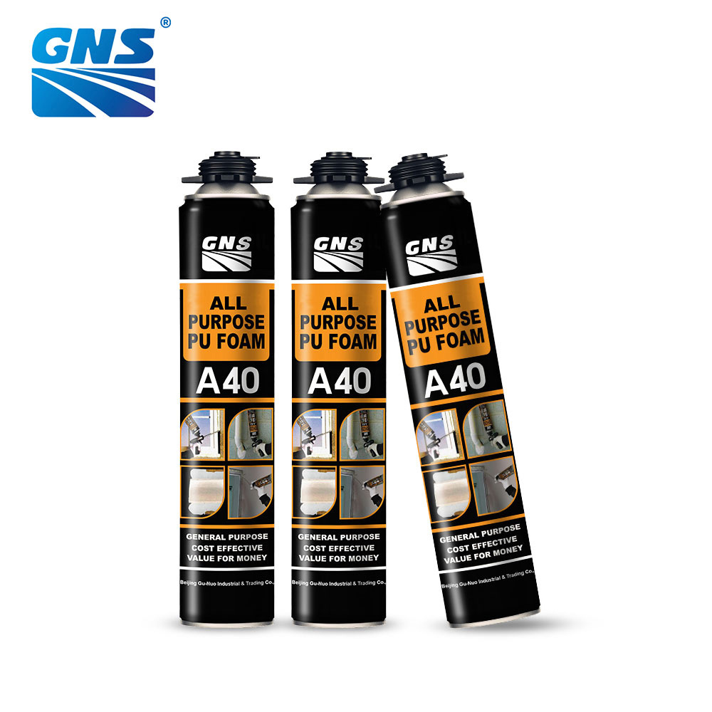 Gns A11 German Quality Multi Use Spray Polyurthane PU Expanding Foam Filler  - China PU Foam, Mounting Foam