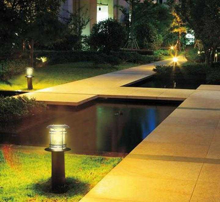 Napelemes LED kerti fény előnye