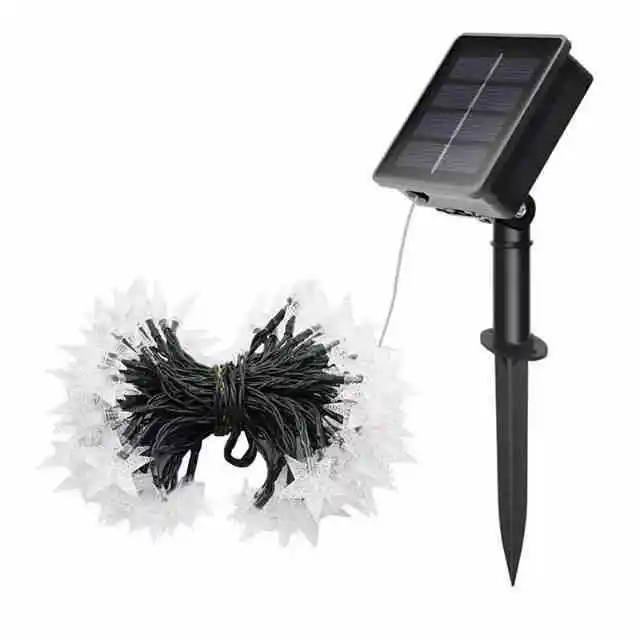 50LED Solar Lights Star String Yard Garden Camping