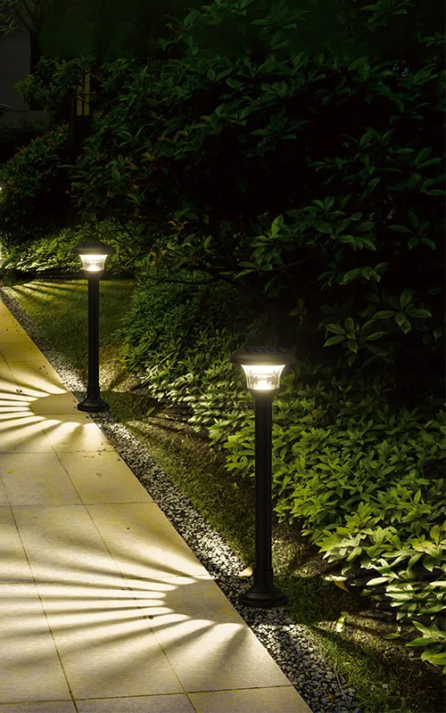 Led Solar Pathway Lights Outdoor