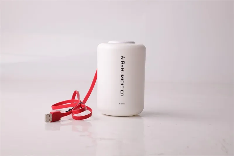Jauna dizaina ultraskaņas USB atdzist miglas mazais mitrinātājs mini pārnēsājamais ūdens pudeles mitrinātājs