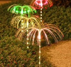 Solar Lamps For Garden Glowing Jellyfish