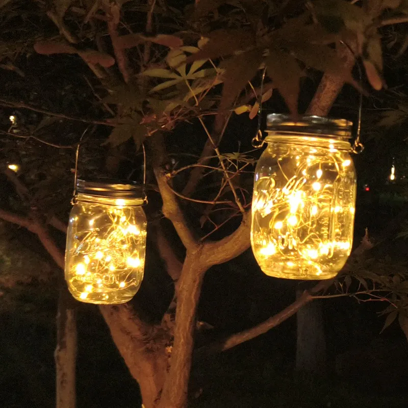 Solar Landskap Mason Jar Can Lights