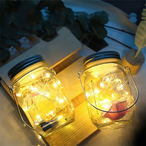 Solar Mason Jar Decoration Light
