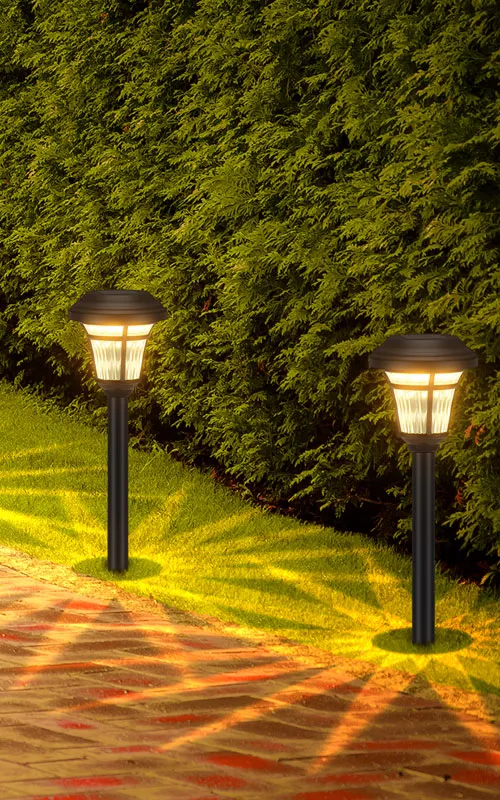 Solar Path Lights For Outdoor Waterproof Garden Light