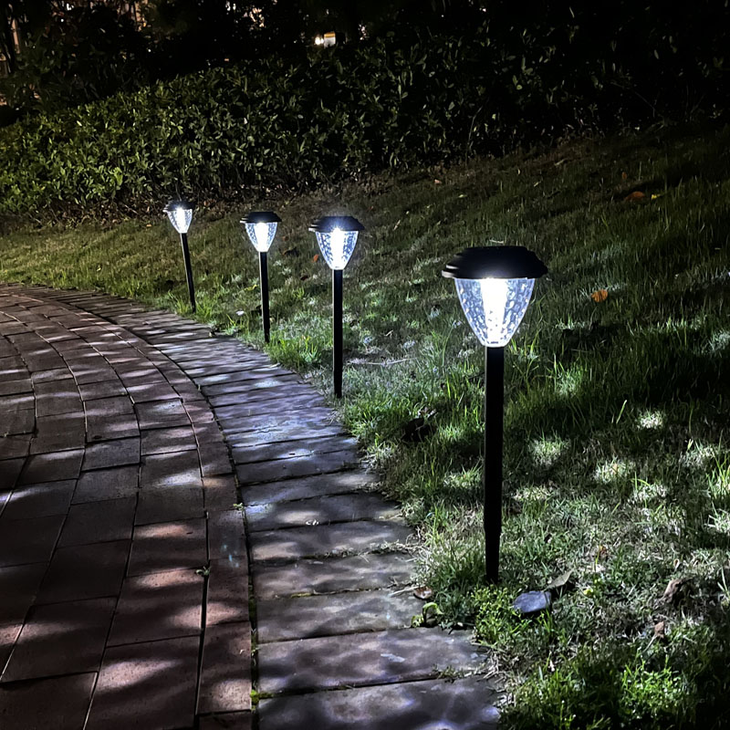 Solar Powered Outdoor Pathway Garden Lights