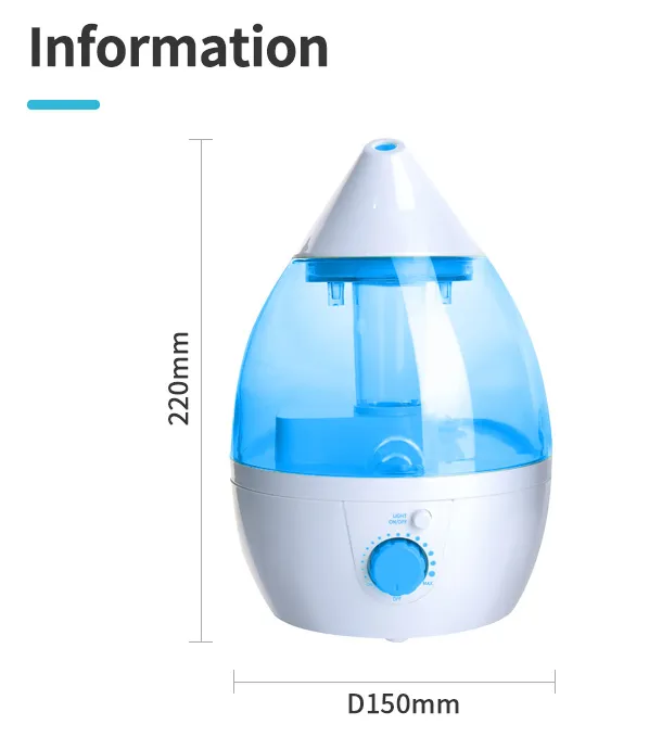 Ultrasonic Humidifier For Home And Baby Room