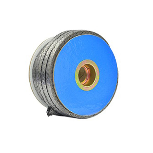 Inconel wire reinforced flexible graphite braided packing
