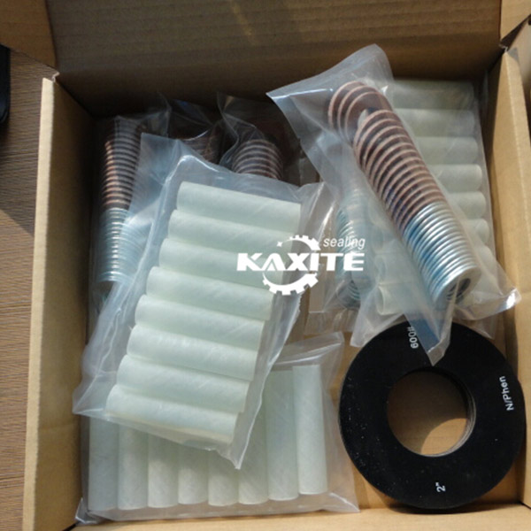 Neoprene Faced Plain Phenolic Flange Insulation Gasket Kit