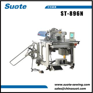 What is an automatic pocket welt double needle lockstitch machine?
