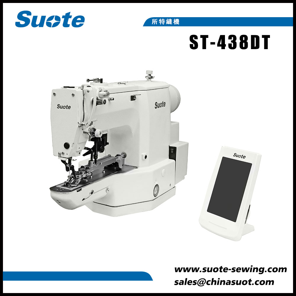 What are the advantages and features of electronic snap button machine touch screen panel?