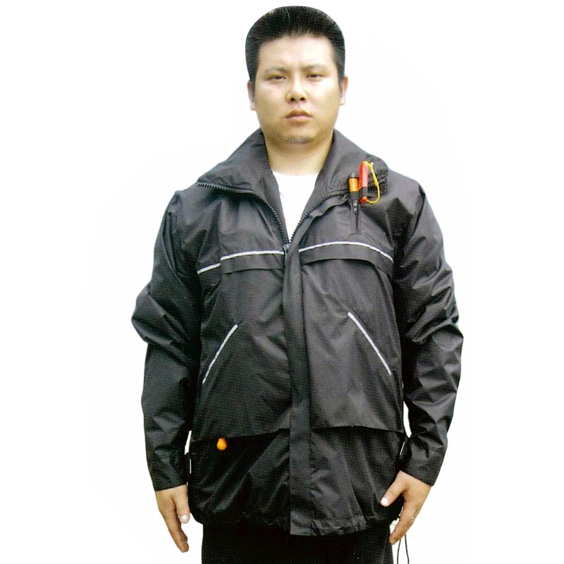 Inflatable Rain-Proof Thermal Safety Clothing