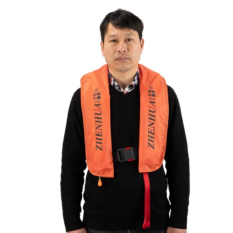 Pullover Style Inflatable Work Life Jacket