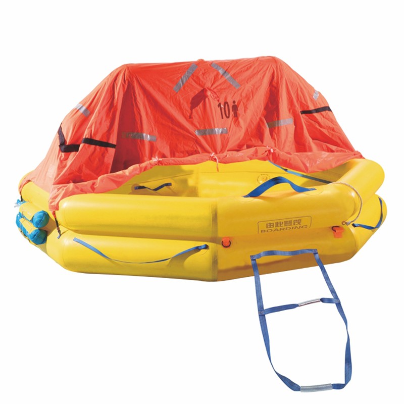 Yachts Throwing Tpu Composite Adhesive Inflatable Life Raft