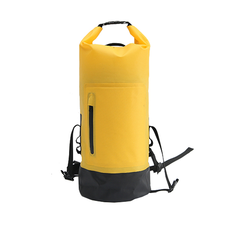 PVC-Free Waterproof Backpack With Wet Dry Pocket