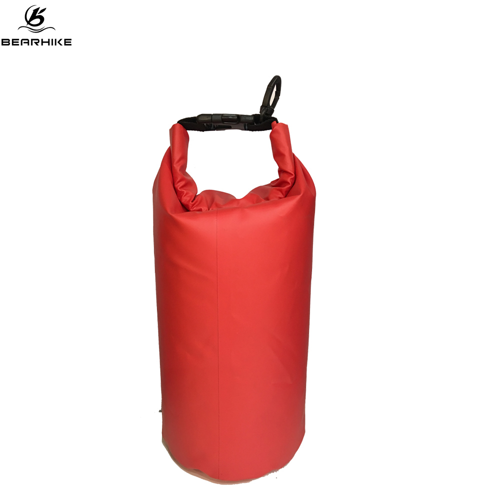 Prijenosna 2L crvena vodootporna torba za suho pohranjivanje - 2 