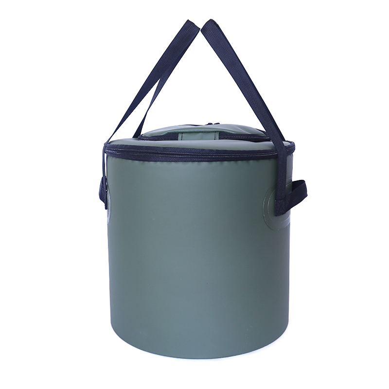 Round Cooler Bucket Food Insulated Camping Cooler Bags untuk Piknik