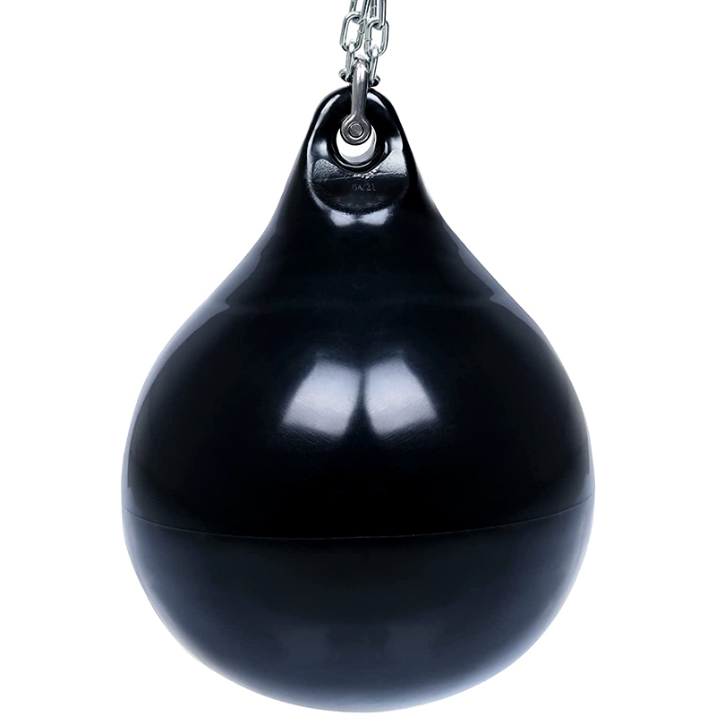 Weight-adjustable Drop-shaped Punching Aqua Bag
