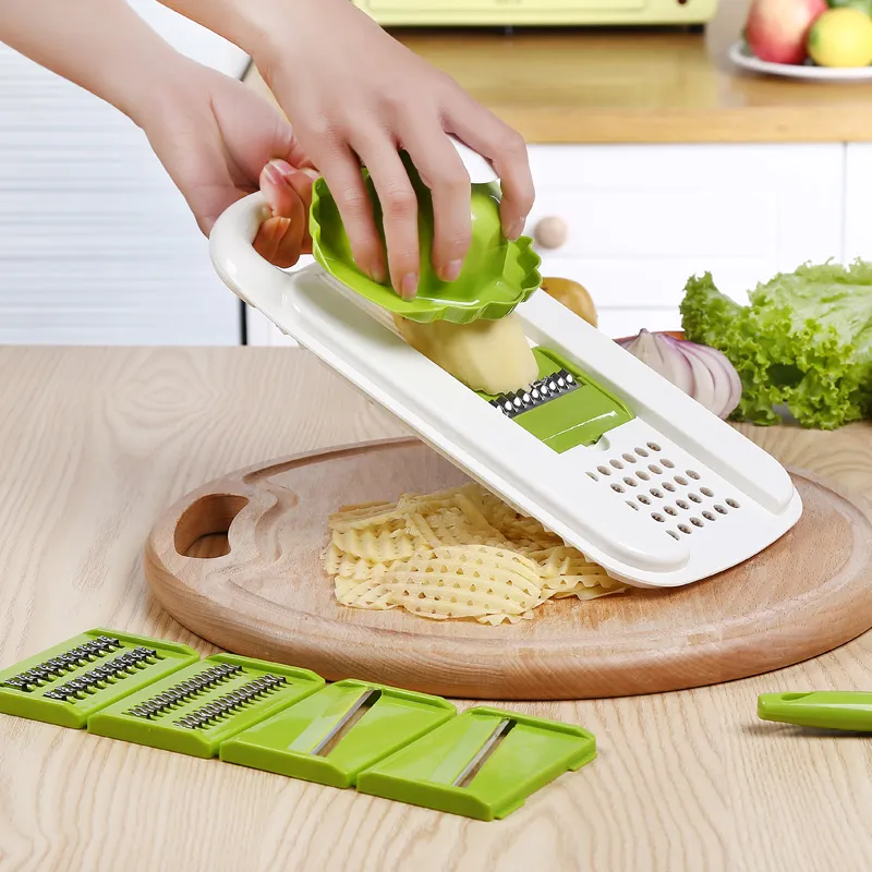 6 in 1 vegetable slicer