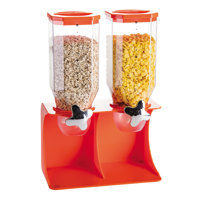 Square duouble cereal Dispenser