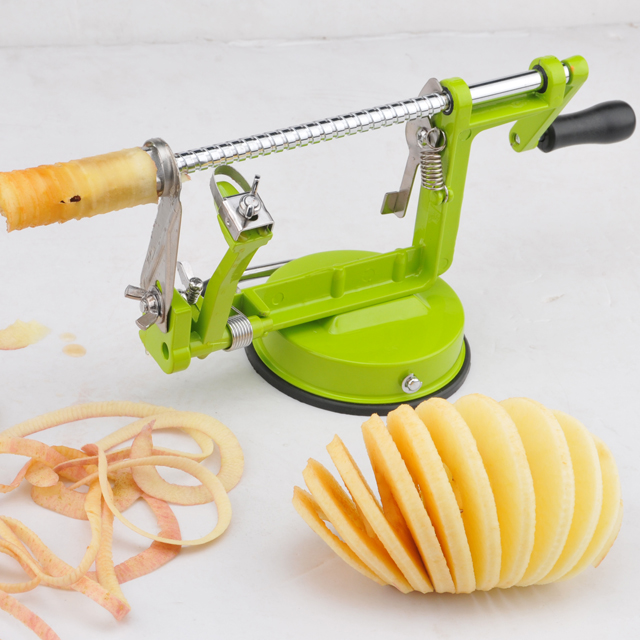 Apple peeler slicer