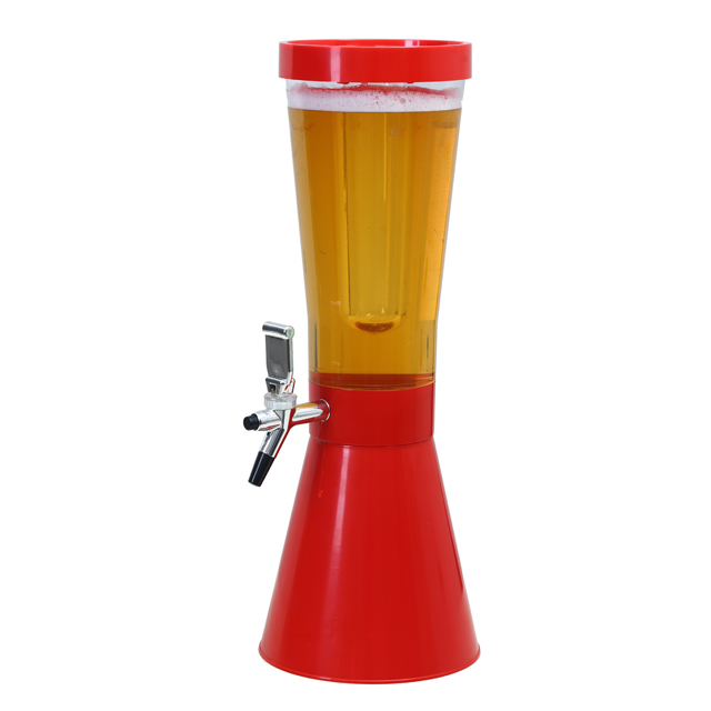 flat top Oval beer drink dispenser  with faucet