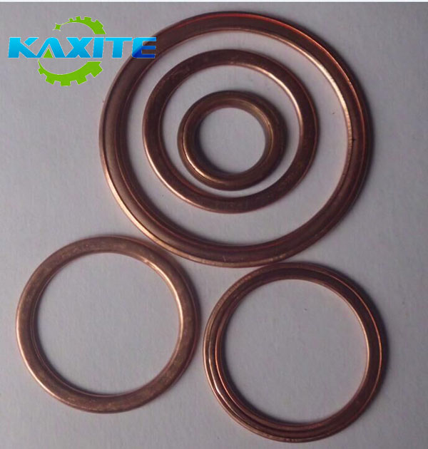copper jacketed gasket , order by Finland customer