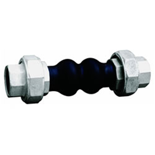 threaded double/twin-sphere rubber Joint