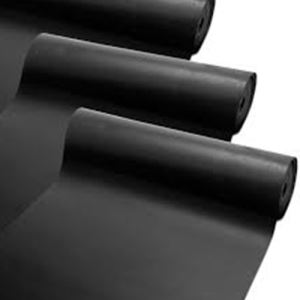 Black SBR Cloth Insertion Rubber Sheet