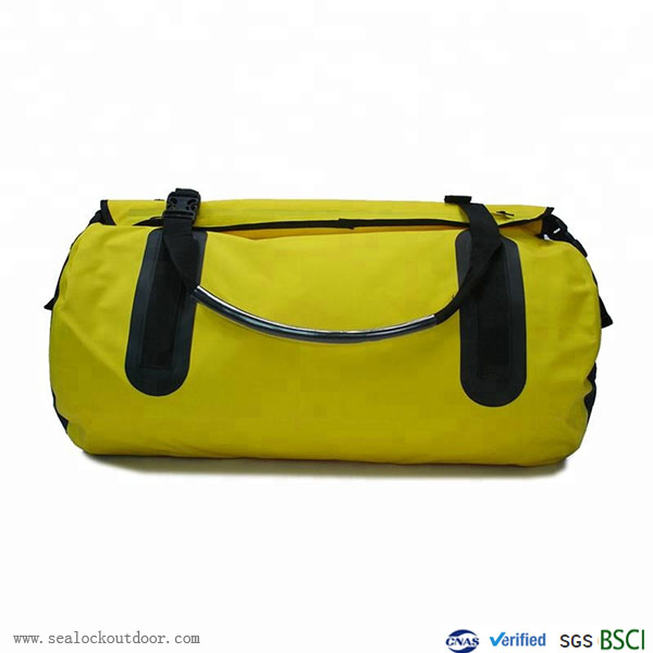 Keltainen Vedenkestävä duffeli Laukku Kanssa PVC500D
