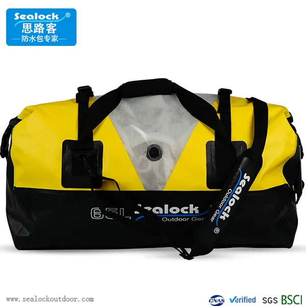 80Liter Su geçirmez spor kıyafeti Sırt çantası İle pvc