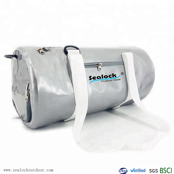 Waterproof Travel Bag With White Pvc New Design