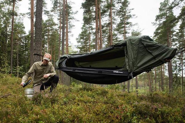 Outdoor camping function king, Croa hybrid Hammock hammock tent!