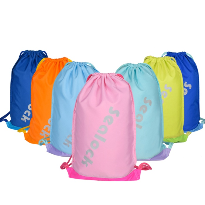 Sealock Drawstring Backpack Bag Sport Gym Sackpack