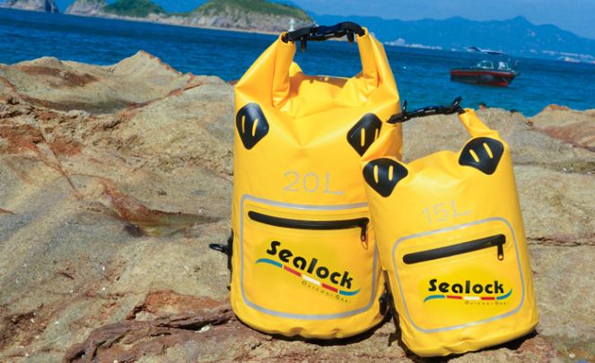 Waterproof Floating Dry Bag karo Exterior Zippered Pocket kanggo Kayaking, Rafting, Boating, Swimming, Camping, Hiking, Beach, Fishing