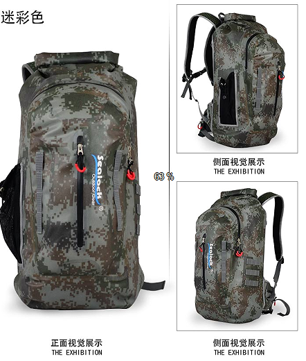 About the hiking waterproof dry backpack