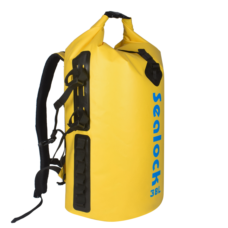 waterproof dry backpack for kayak 38Liter