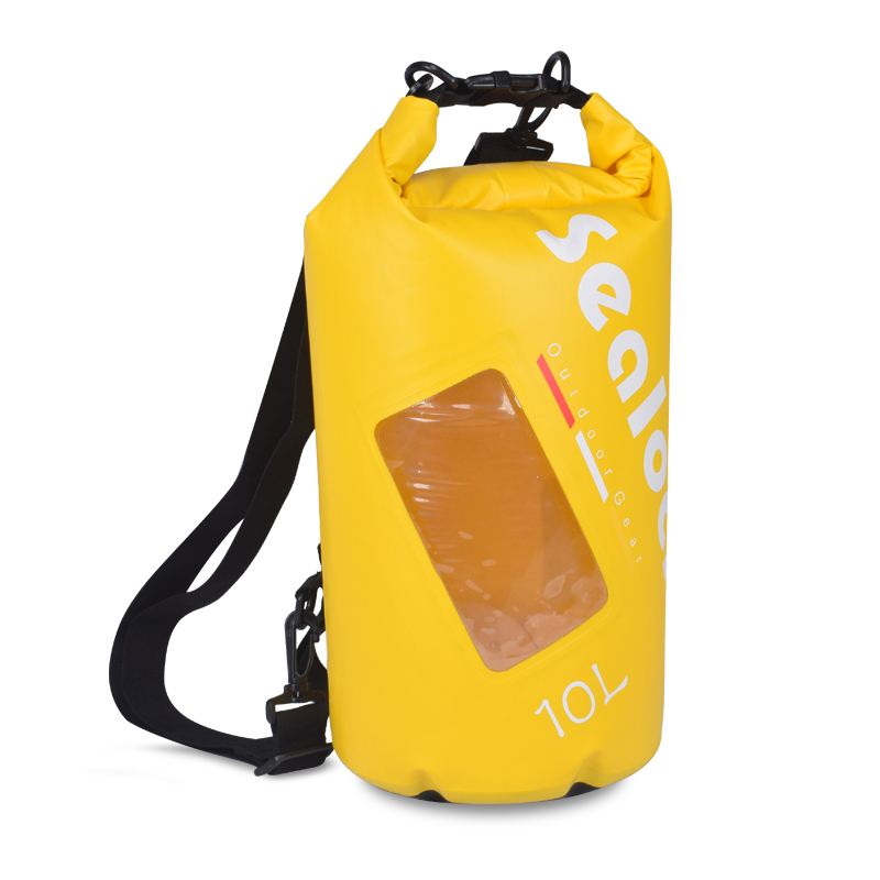 waterproof dry bag 20 Liter with pocket for phone