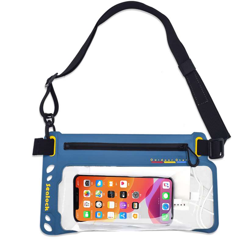 waterproof phone pouch for swimming，rainy weather, seaside, river, river tracing, surfing, paddle board, sailing, camping