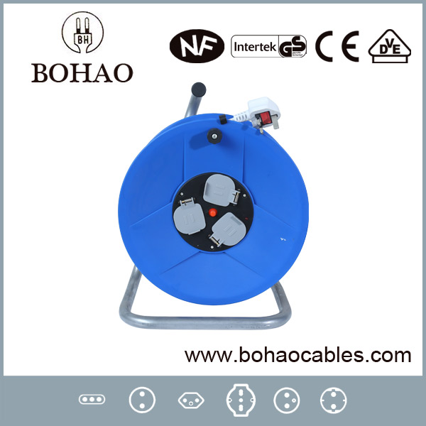 UK Extension Cord Cable Reel With Waterproof