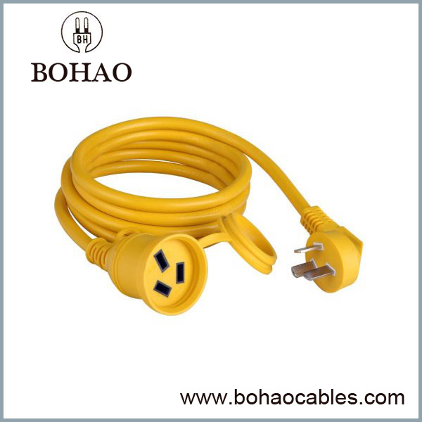 Single Outlet 3 Wire Extension Cord
