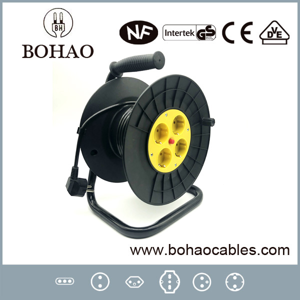 Germany 50m 6A 250v Power Cord Cable Reel