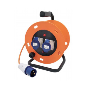 What is the function of a cable reel?