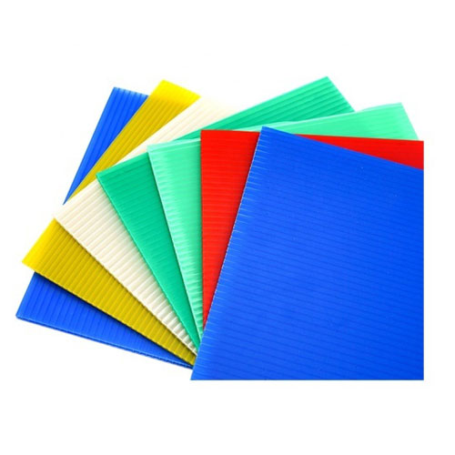 PP Hollow Sheet colorful Corrugated Plastic printing hollow sheet