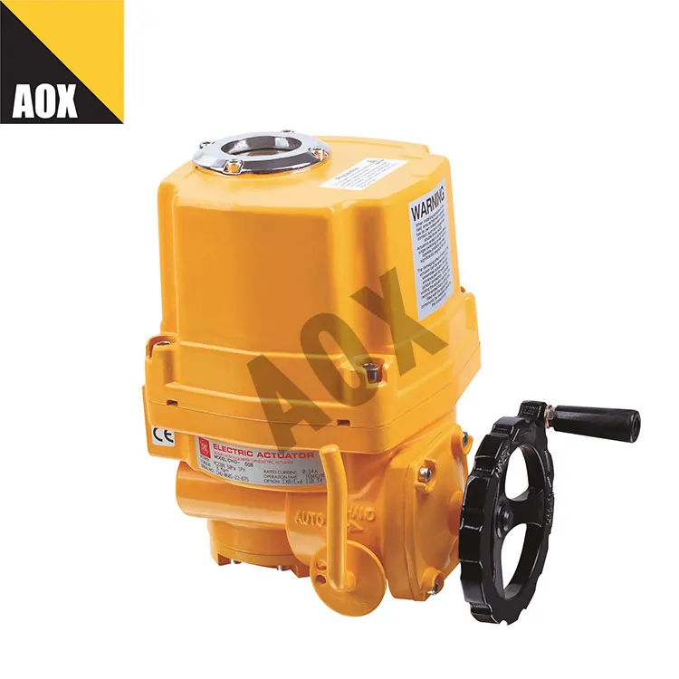 Explosion proof quarter turn electric actuator