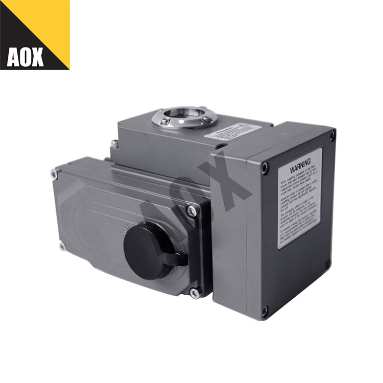 Remote control rotary electric actuator