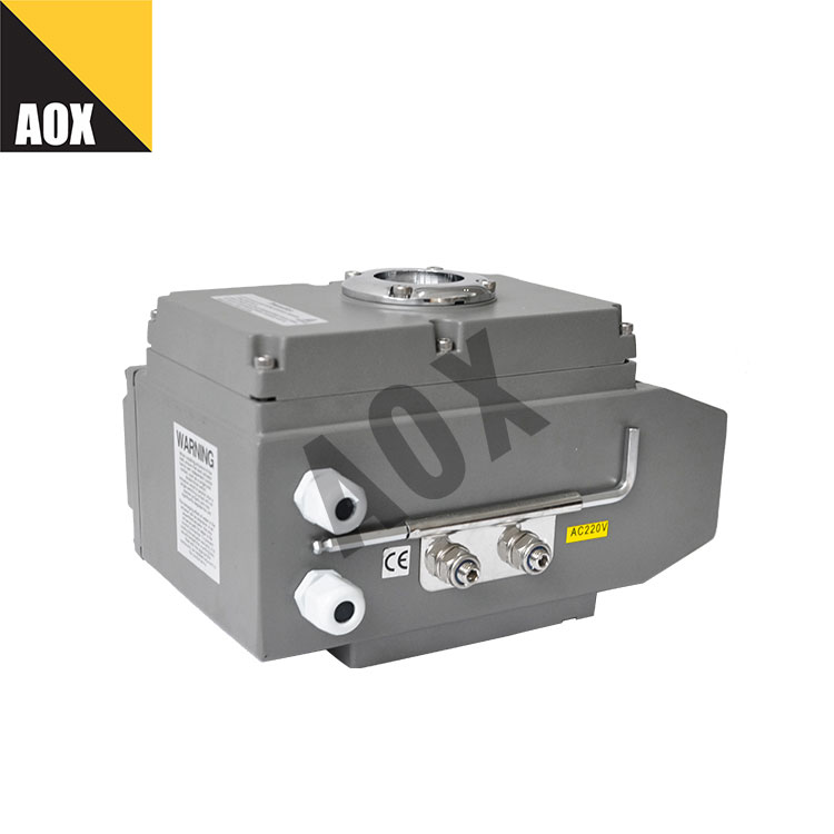 Manual override rotary electric actuator