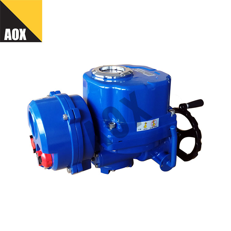 Local remote control rotary electric actuator