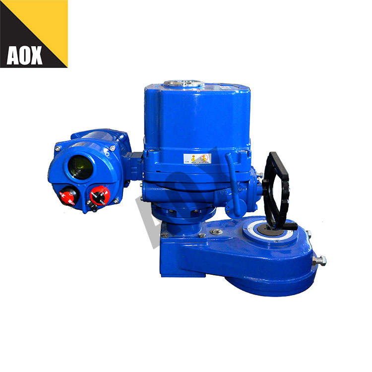Remote control motorized rotary actuator